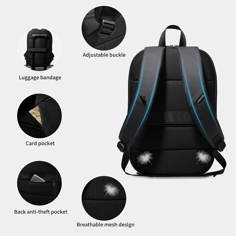 Heroic Knight Ultra-Thin Busin - Travel Backpack Anti Theft recensie en prijs