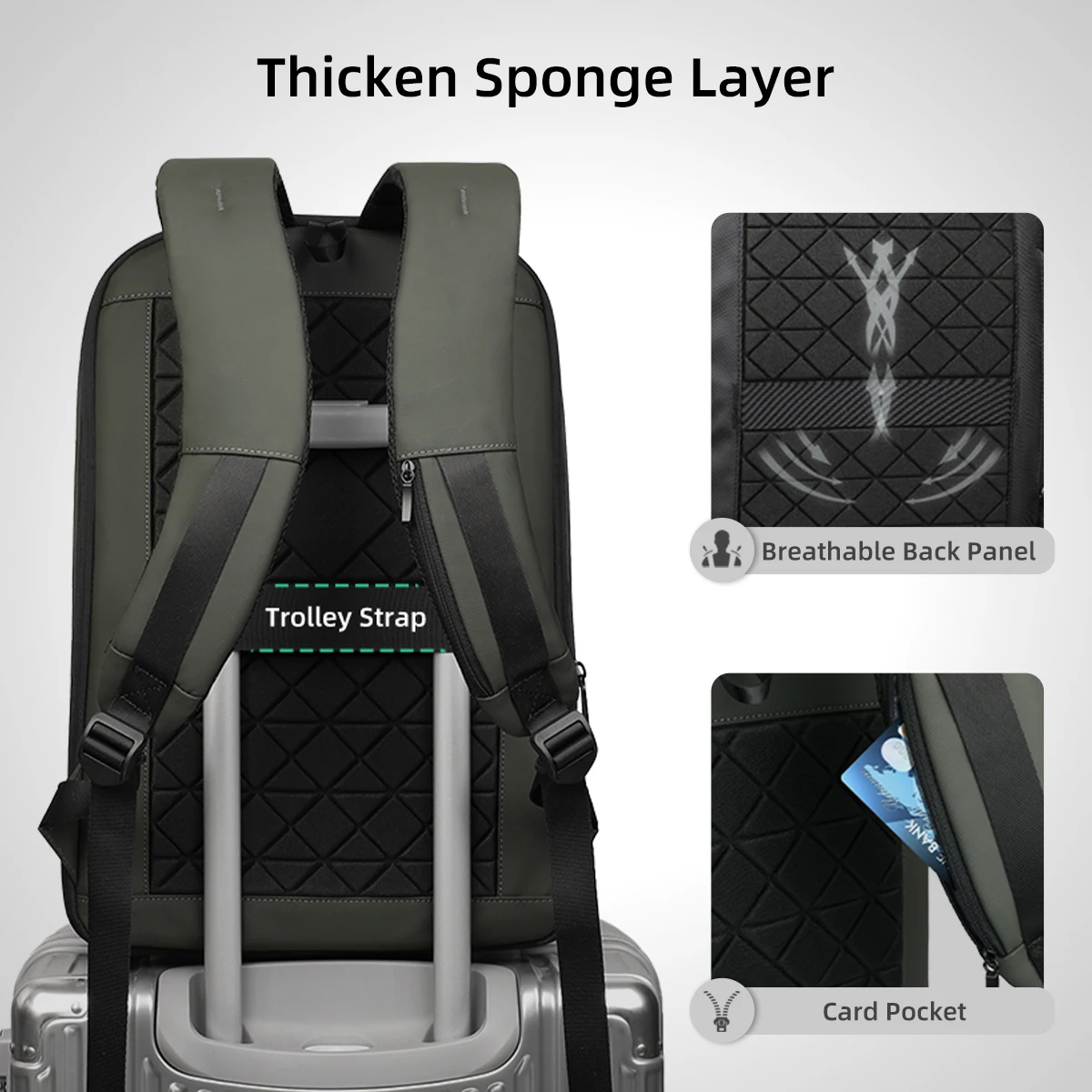 HK Expandable Business Backpac - Laptop Backpack 15.6 recensie en prijs