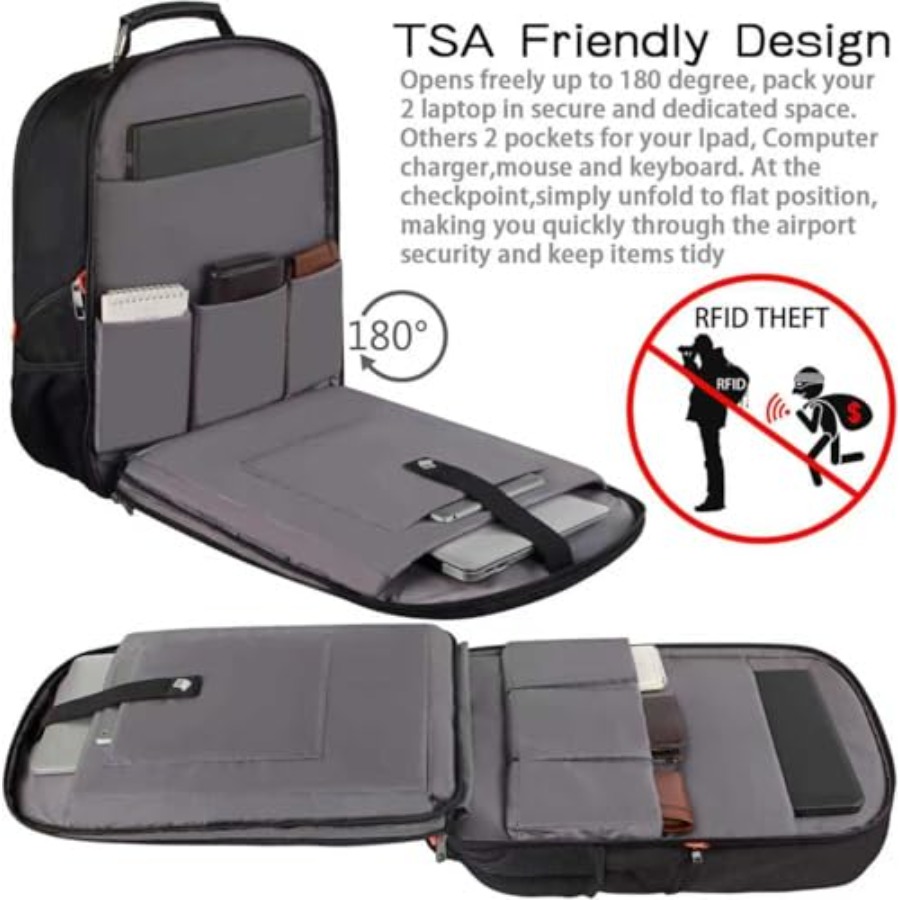Travel Laptop Backpack, Extra  - Travel Backpack Anti Theft recensie en prijs