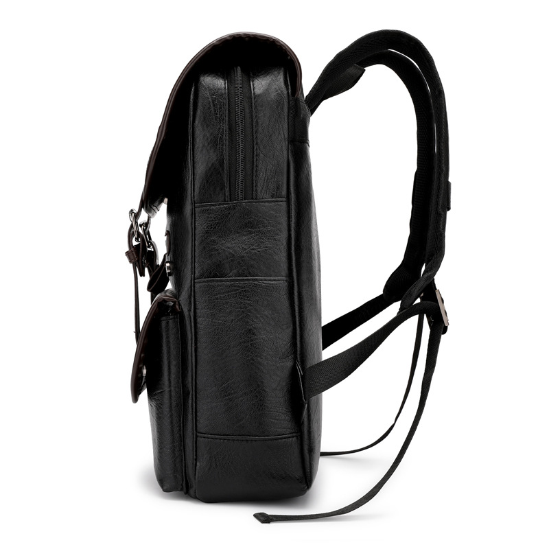 Vintage Leather Laptop Backpac - Business Backpack Brief recensie en prijs