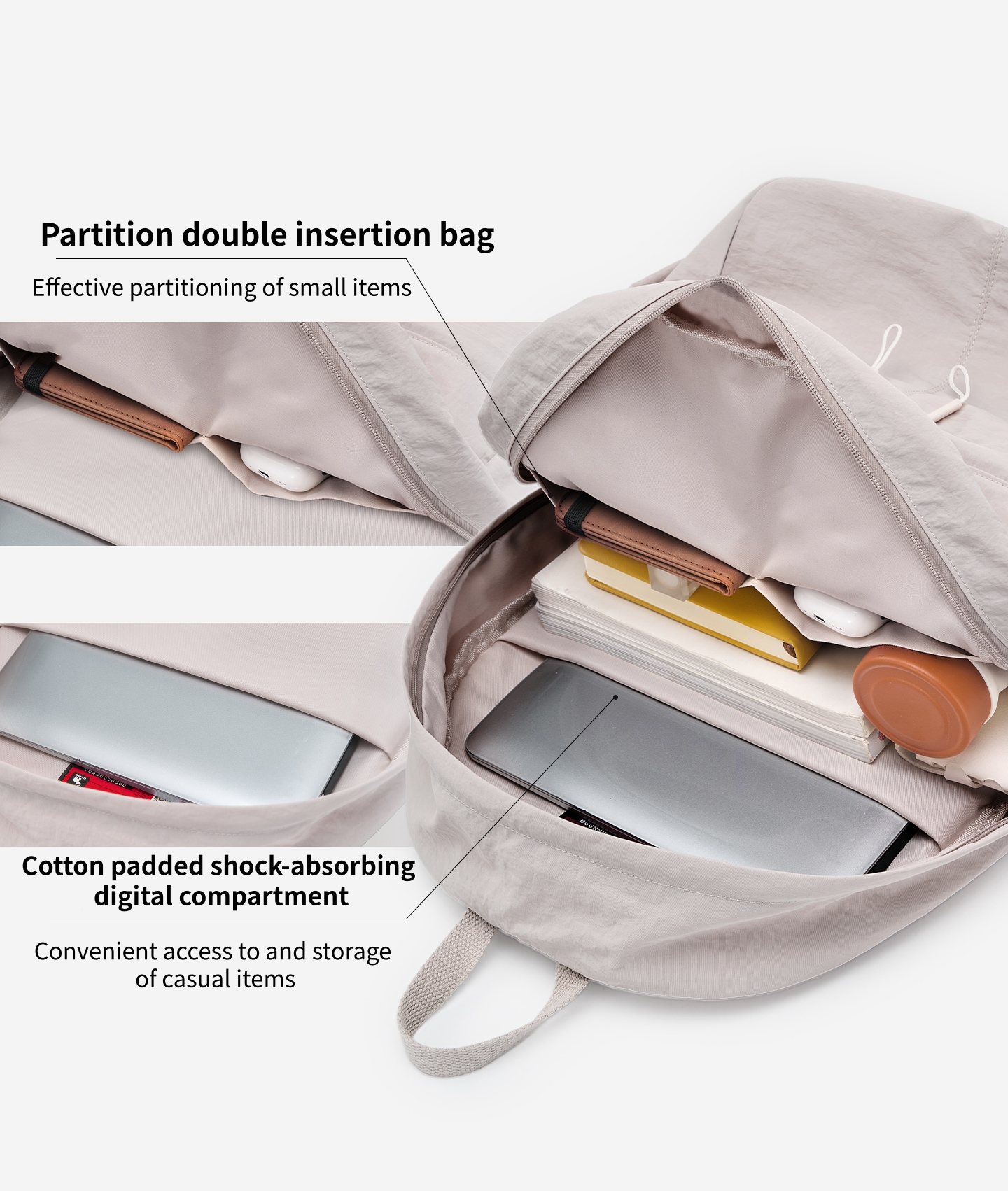 OIWAS Ultra lightweight and st - Canvas Backpack Casual recensie en prijs