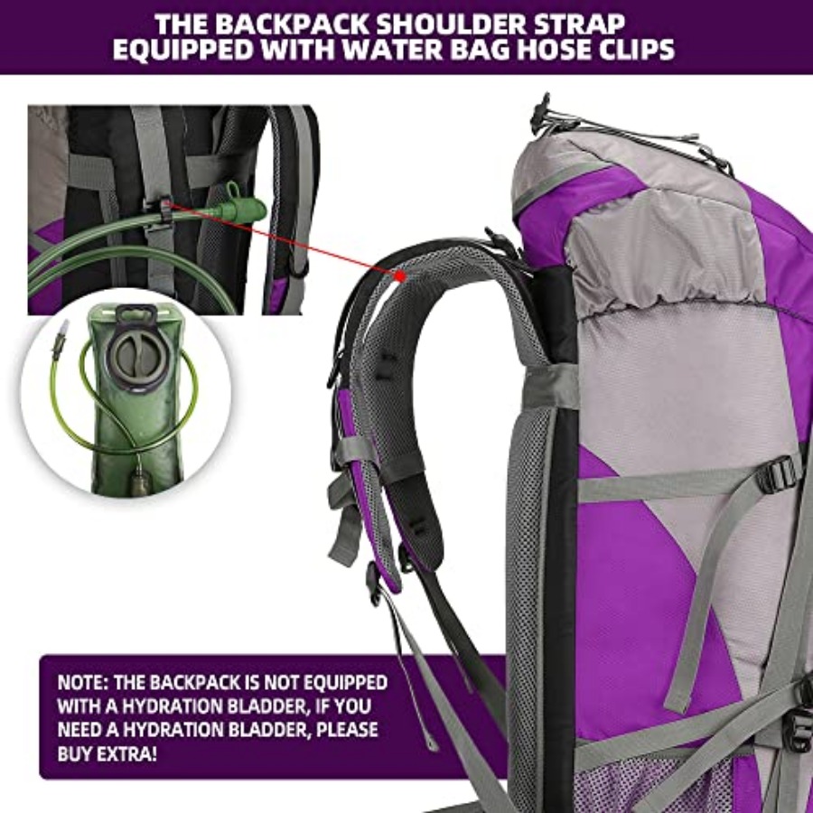 70L Hiking Backpack with Rain  - Hiking Backpack Waterproof recensie en prijs