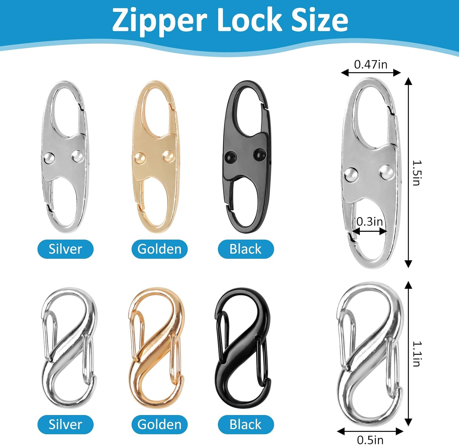 Lock Combo, Total 21PCS Clips  - Backpack Lock Combo recensie en prijs