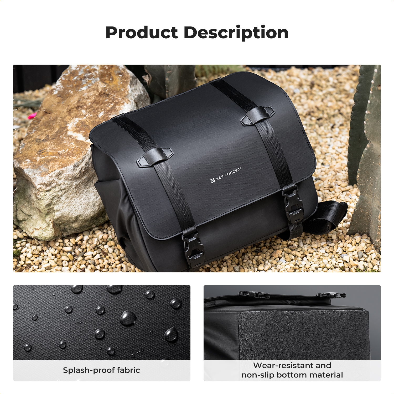 K&F CONCEPT 10L Camera Sling B - Rain Cover Backpack recensie en prijs