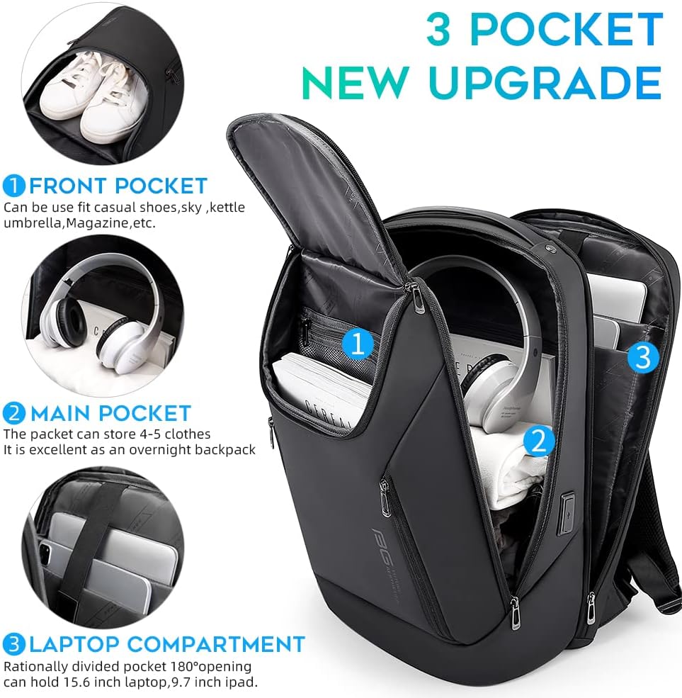 Waterproof Business Backpack w - Laptop Backpack 15.6 recensie en prijs