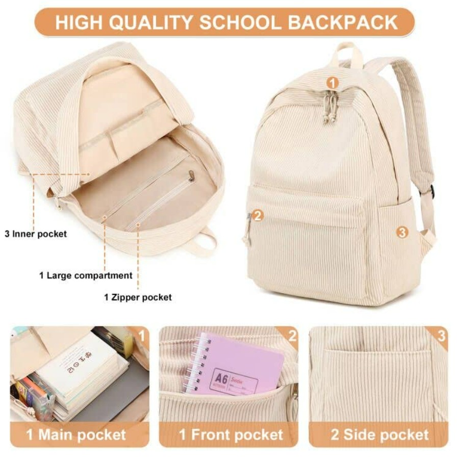 School Backpack for Teens Larg - School Backpack Teen recensie en prijs
