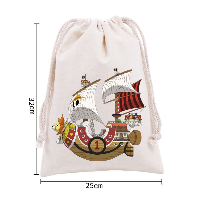 Anime One Piece Drawstring Bac - Drawstring Gym Bag recensie en prijs