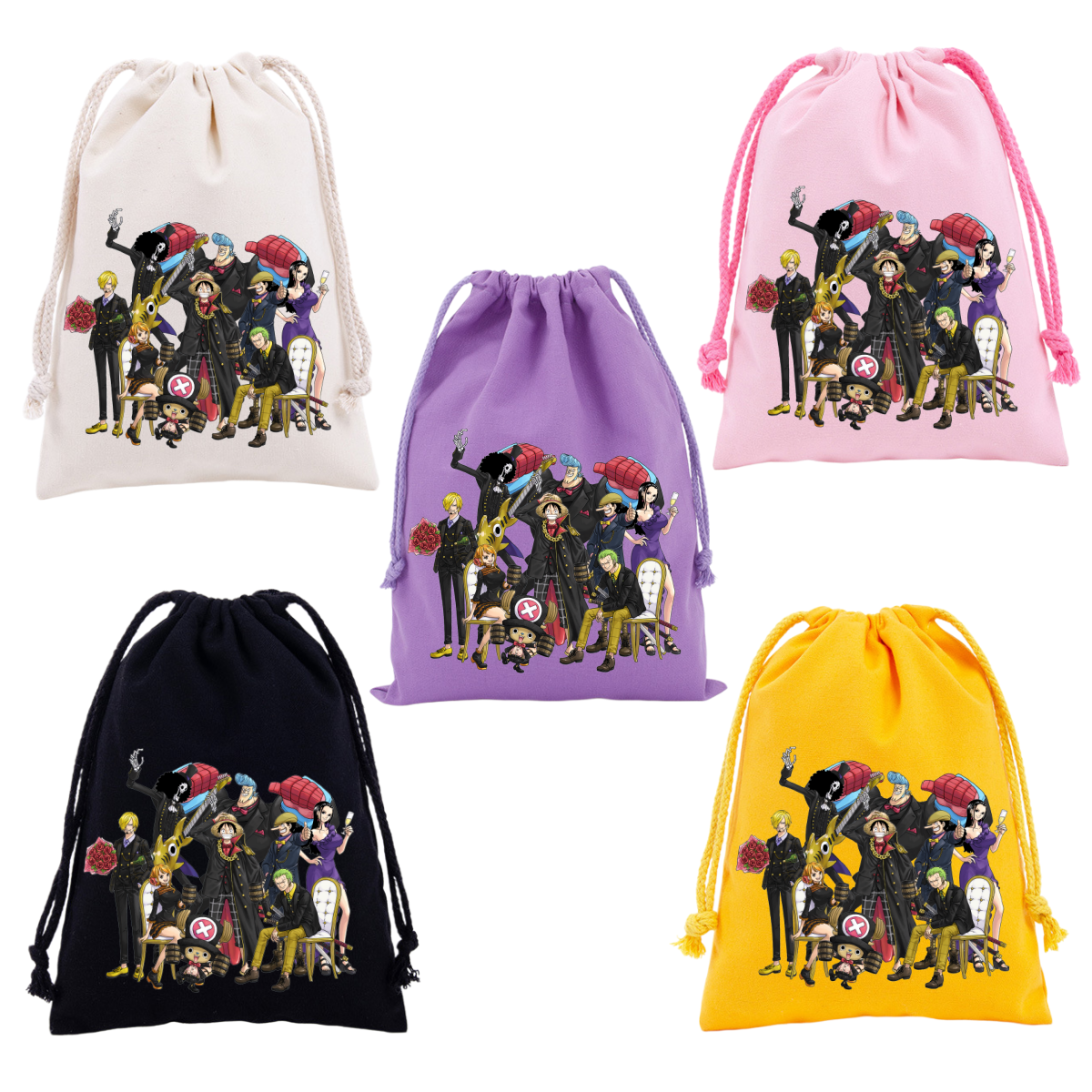 Anime One Piece Drawstring Bac - Drawstring Gym Bag recensie en prijs
