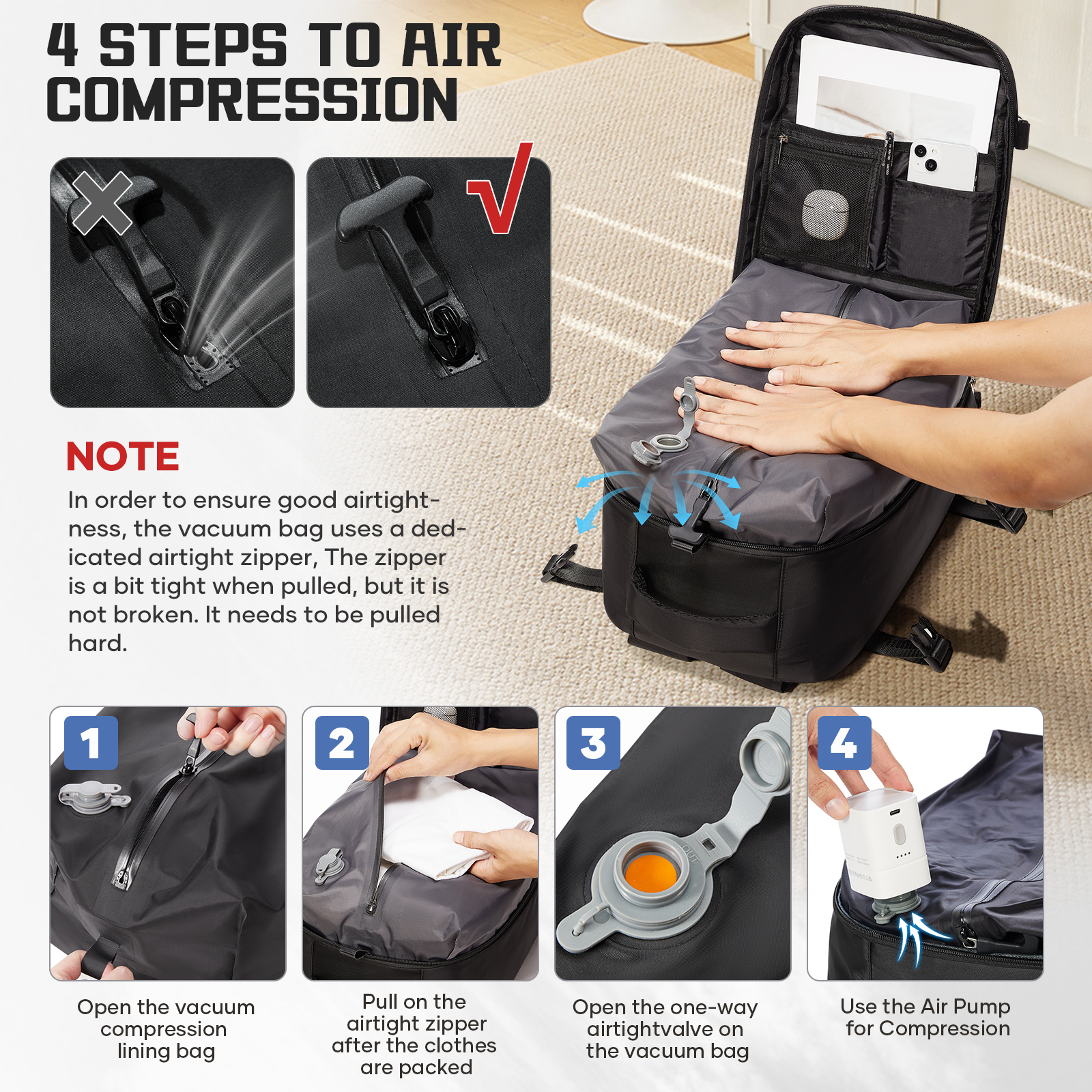 Women Backpack Vacuum Backpack - Fashion Backpack Women recensie en prijs