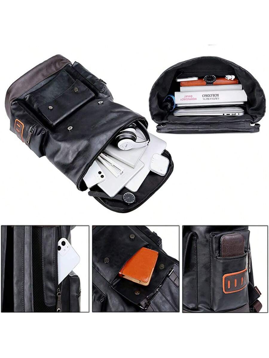 Vintage Black Leather Laptop B - Leather Backpack Vintage recensie en prijs
