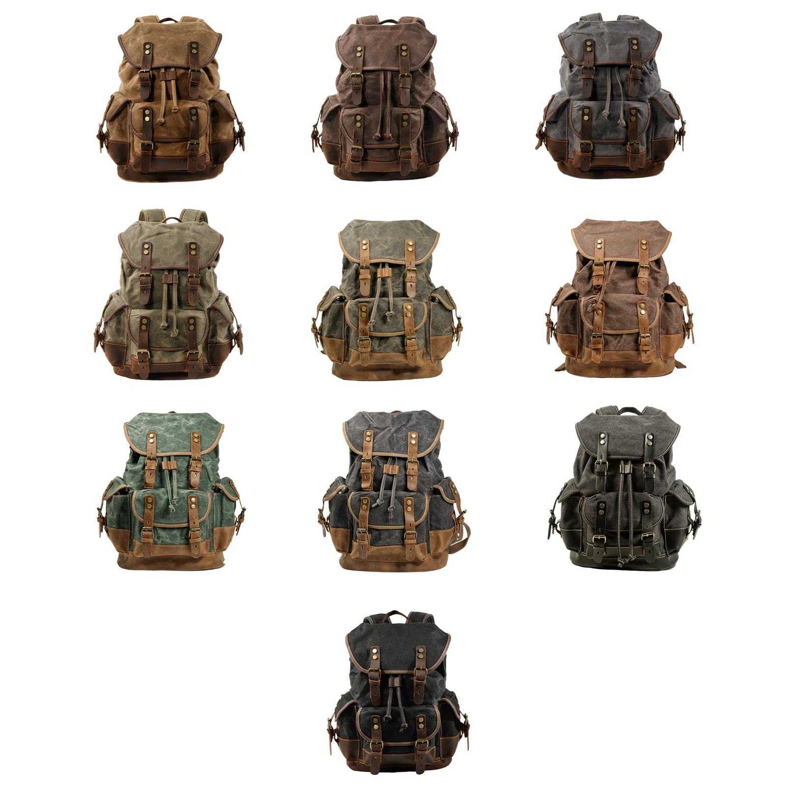 Canvas Backpack Outdoor Hiking - Canvas Backpack Casual recensie en prijs