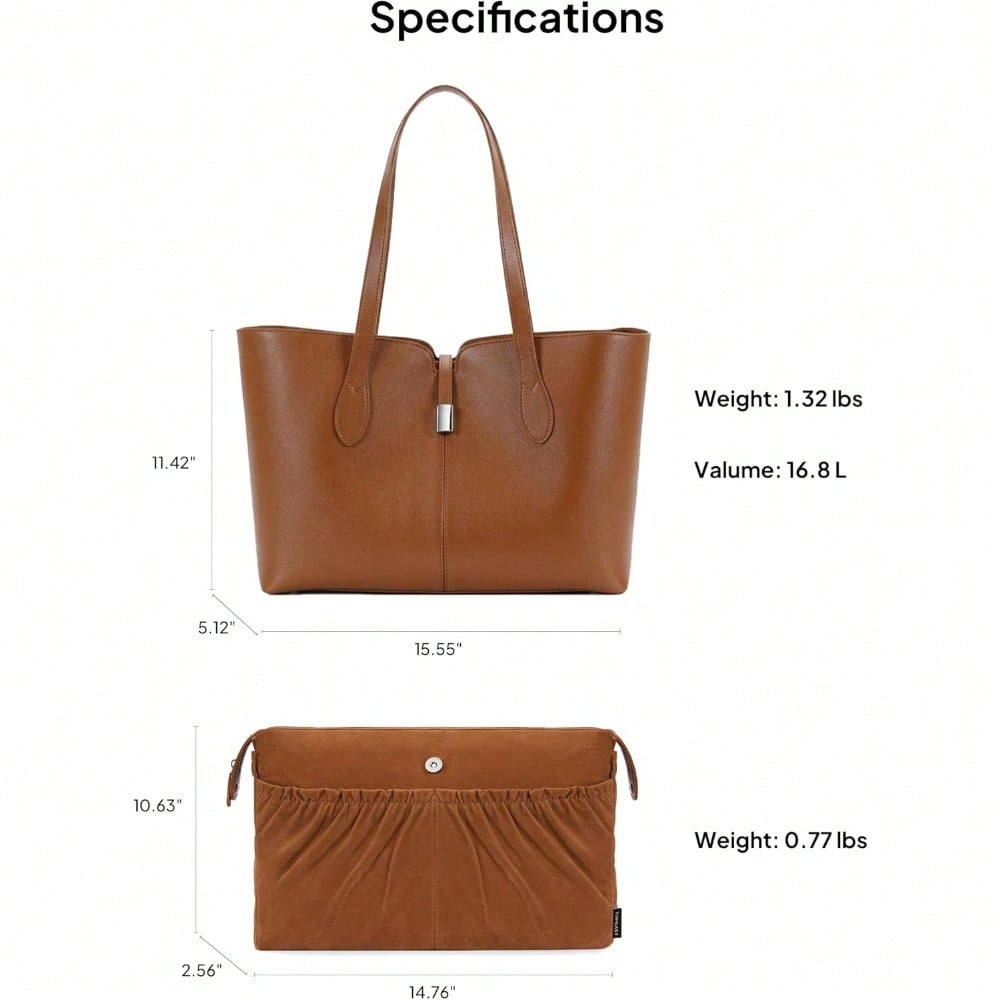 Laptop Tote Bag For Women With - Laptop Sleeve Removable recensie en prijs