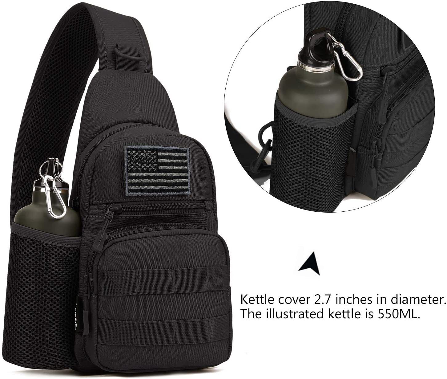 Tactical Sling Crossbody Backp - Sling Backpack Shoulder recensie en prijs