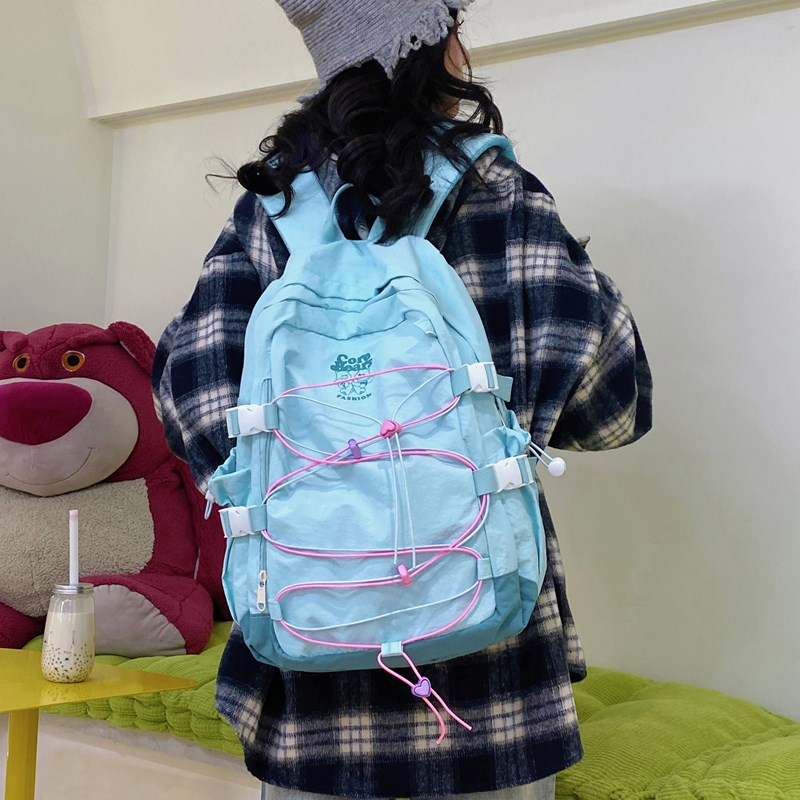 LEFTSIDE Women's Nylon Backpac - School Backpack Teen recensie en prijs