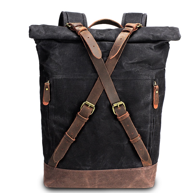 Retro Canvas Leather Backpacks - Leather Backpack Vintage recensie en prijs