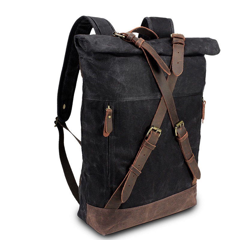 Retro Canvas Leather Backpacks - Leather Backpack Vintage recensie en prijs