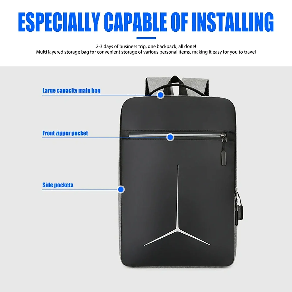 Fashion Anti Theft USB Waterpr - Travel Backpack Anti Theft recensie en prijs